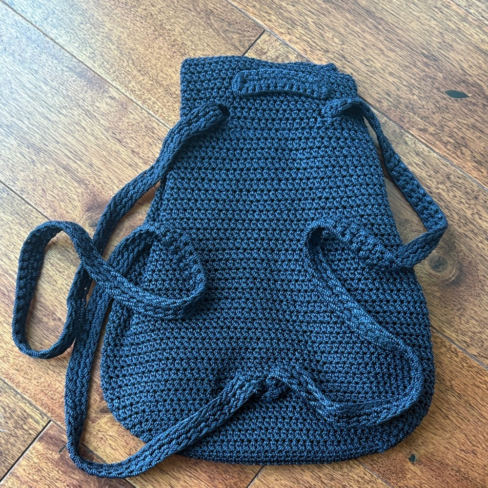 Disney Crochet Backpack with Pooh Patch - Picture 2 of 4